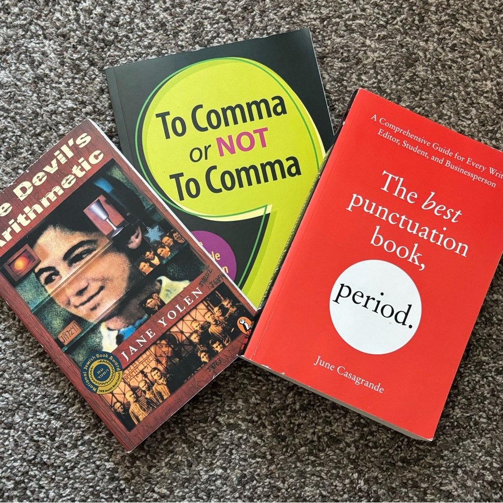 Books! Improve your grammar! Set of 3 books!